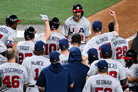 Mar 19, 2023 · The World Baseball Classic semifinals are all set and the first teams up are the United States and Cuba. Mexico and Japan will play in the second semifinal on Monday. Team USA made it to the ... 